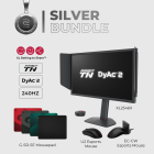 ZOWIE Silver Esports Bundle: XL2546X Monitor + Custom Mouse & Mousepad Combo