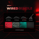ZOWIE Wired Mice Bundle: Custom Mouse & Mousepad Combo