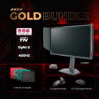 ZOWIE Gold Esports Bundle: XL2566X+ Monitor + Custom Mouse & Mousepad Combo